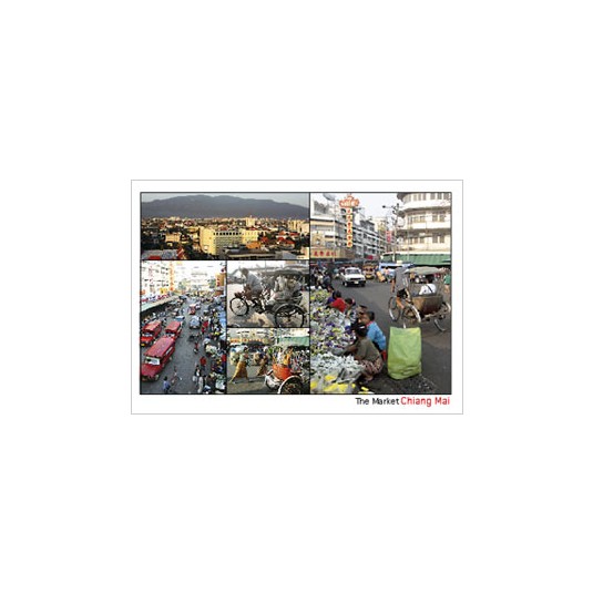 THE BUSY OF WAROROT MARKET, CHIANG MAI